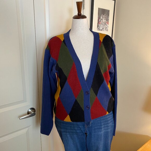 Vintage Grandpa Sweater - Picture 1 of 4